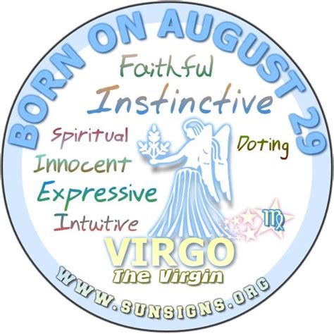 The month opens with a full moon in aquarius, the rebel of the zodiac, on monday, august 3. August 29 Zodiac Horoscope Birthday Personality | SunSigns.Org