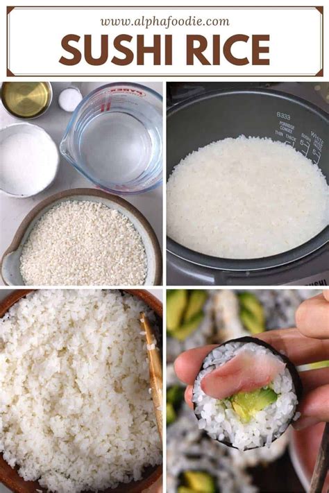 How To Make Sushi Rice Top Tips And Faqs Alphafoodie Recipe