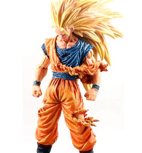 When gohan went super saiyan 2 and w. Anime Dragon Ball Z Super Saiyan Son Goku 3 PVC Action ...