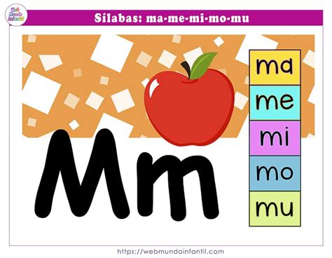 Actividades Con Las S Labas Ma Me Mi Mo Mu Para Preescolar