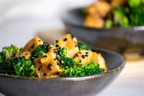 Sesame Tofu With Broccoli Slender Kitchen