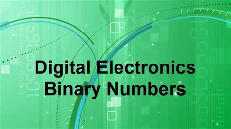 Digital Electronics Binary Numbering Systems Converting From