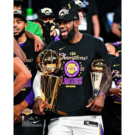 Lebron James Los Angeles Lakers Fanatics Authentic Unsigned 2020 Nba