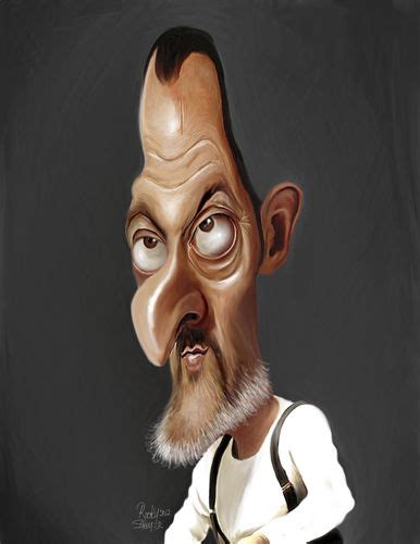 Jean Reno By Rocksaw Famous People Cartoon Toonpool Caricature