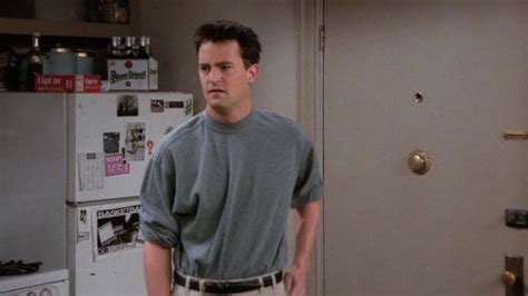 The Gray Sweater Worn By Chandler Bing Matthew Perry In The Series