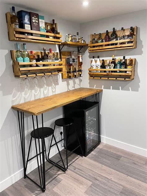 Home Bar Rooms Home Bar Sets Bar Set Up Hairpin Table Hairpin Legs