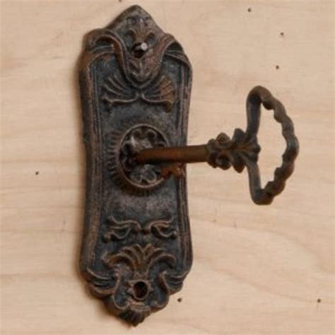 Cast Iron Key Hook Victorian Hook Ornate Hook Towel Hook Etsy Entry