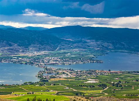 Osoyoos Bc Spotted Lake Osoyoos Bc Canada Stock Image Image Of