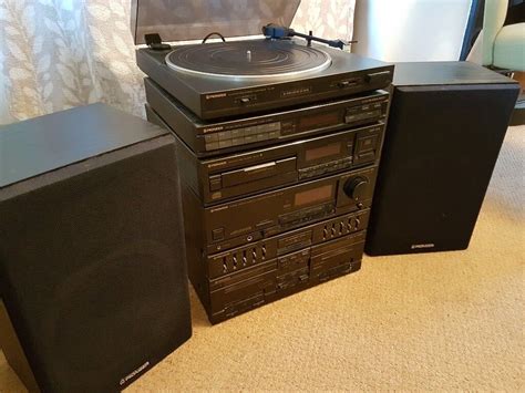 Pioneer Z Series Hi Fi System With Speakers Vintage 1980s Stereo