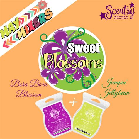 Scentsy Recipe Sweet Blossoms For Our Maymixers Parties Mixology Scentsy Iamwickless