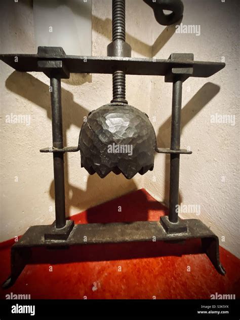 Authentic Medieval Skullcrusher Torture Device In The Middle Ages