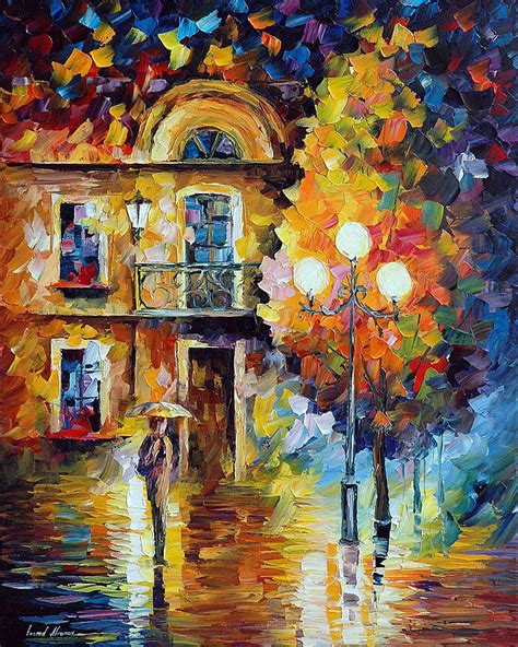 Anticipation — Palette Knife Oil Painting On Canvas By Leonid Afremov