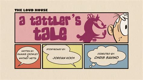 A Tattlers Tale The Loud House Encyclopedia Fandom