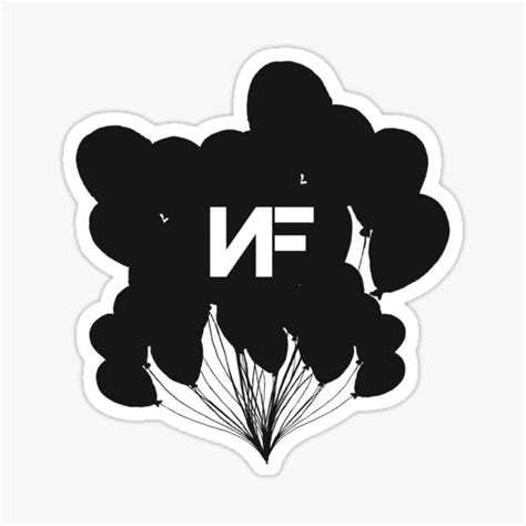 Nf Balloons Sticker For Sale By Usernate Redbubble