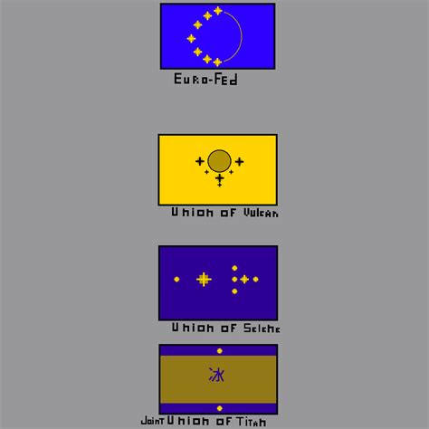 Flags Of The European Federations Colonies Singularitynow R