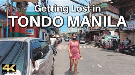 Wandering Solis Street Tondo Manila Philippines 4k Youtube