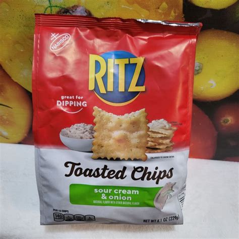 Nabisco Ritz Toasted Chips Originalcheddarsour Cream And Onion