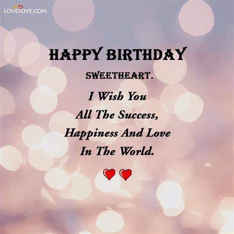 Cute Happy Birthday Quotes For Girlfriend