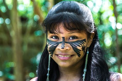 Traditionelle Brasilianische Mädchen Im Amazonas Brasilien Stockfoto Und Mehr Bilder Von 2015
