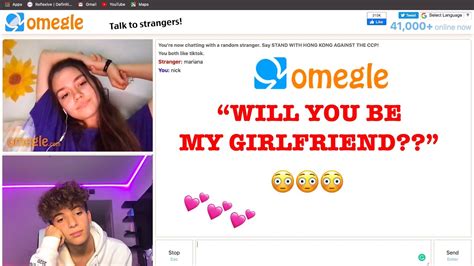 Finding A Girlfriend On Omegle Successful Youtube