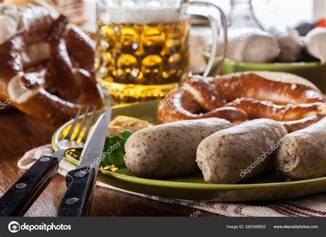 Bavarian Breakfast With White Sausage Stock Photo By ©fotek 265348902
