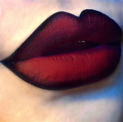 Goth Beauty Lip Liner Red Lips Apocalypse Talent Glam Lipstick