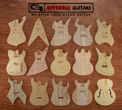 Design A Custom Guitar Body Shape Headstock And Inlays