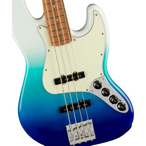 Player Plus Jazz Bass Pf Belair Blue Basse Electrique Fender