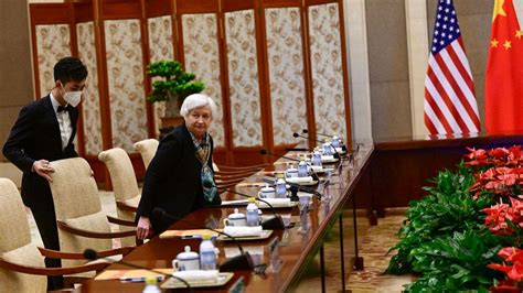 janet yellen awkwardly bows to ccp official during beijing trip optics the chinese love