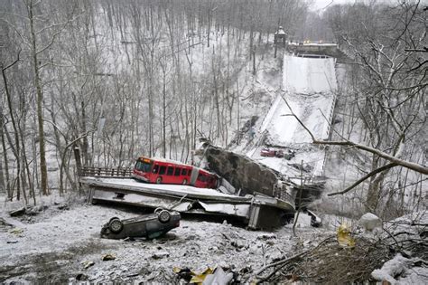 Pittsburgh Bridge Collapse Pennsylvania Officials Agree To Spend 25 Million To Replace Bridge