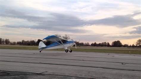 1961 Tailwheel Piper Colt Take Off And Climb Youtube