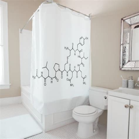 Love Oxytocin Chemical Formula Chemistry Element S Shower Curtain Zazzle