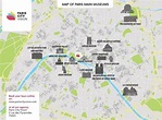 Louvre Paris-map - Karte von louvre-Paris (Île-de-France - Frankreich)