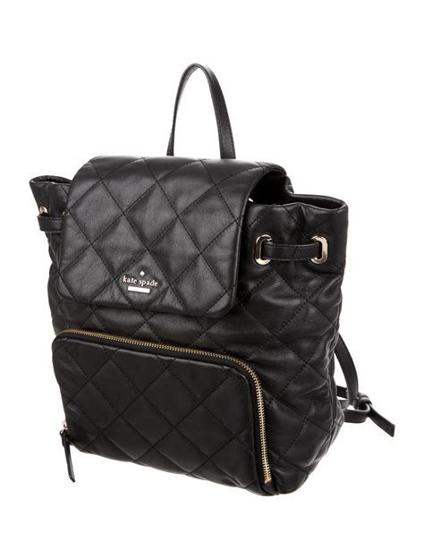 Kate Spade Quilted Backpack Black Keweenaw Bay Indian Community