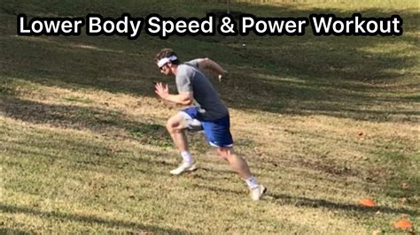 Lower Body Speed And Power Workout At The Hills Youtube