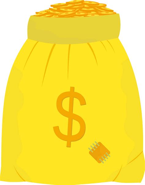 Money Bag Clipart Free Download Transparent Png Creazilla