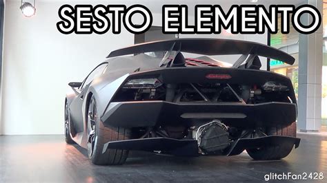 Lamborghini Sesto Elemento The Sixth Element Close Up Youtube