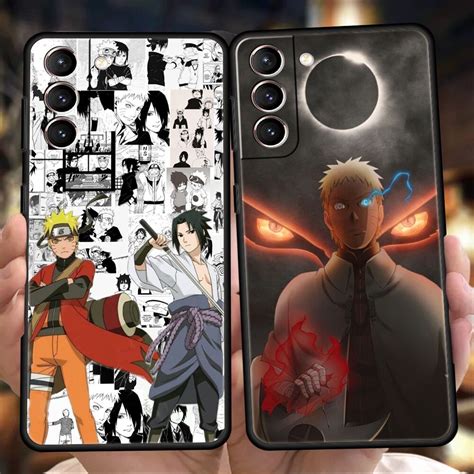 Naruto Sasuke Kakashi Phone Case For Samsung Galaxy S22 S20 S21 Fe Note