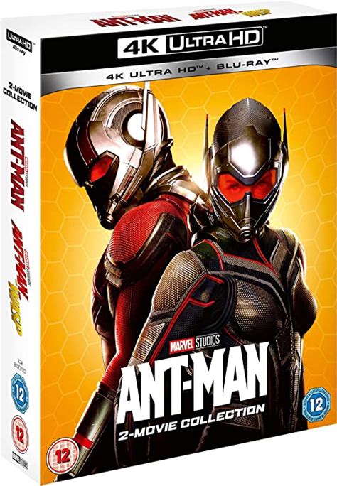 Marvel Studios Ant Manant Man And The Wasp Doublepack Uhd Blu Ray