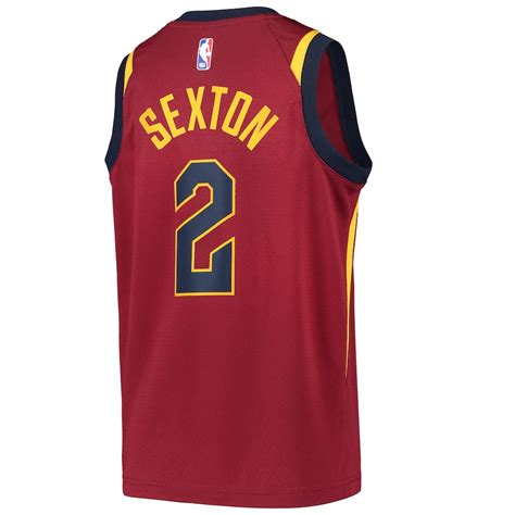 Collin Sexton Cleveland Cavaliers Nike Youth Team Swingman Jersey Icon Edition Wine Visayashop