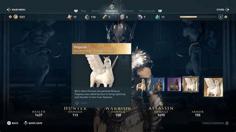 Assassins Creed Odyssey Come Ottenere Le Skin Del Cavallo Pegasus E