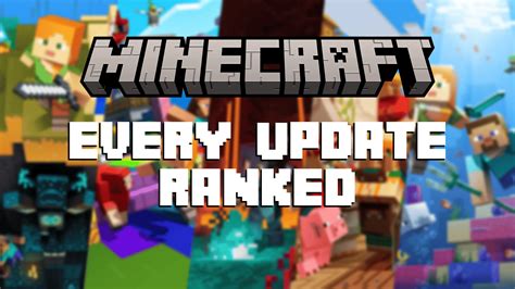 Every Minecraft Update Ranked 108game