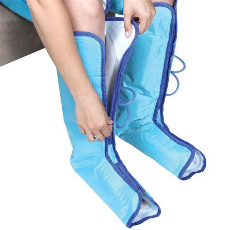 Air Compression Leg Massager Boots Inflatable Wraps For Thighs Legs