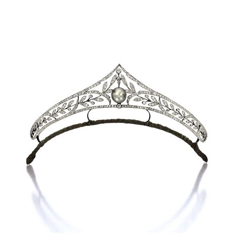 Lot Sothebys Diamond Tiara Tiaras Jewellery Royal Jewelry