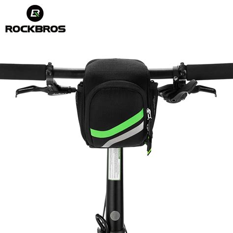 Protects your bike from influences of nature. ROCKBROS Bike Front Bag Cycling MTB Folding Bike Frame ...