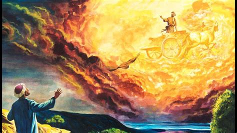 Elijah The Prophet That Got Carried Into Heaven By A Chariot Of Fire