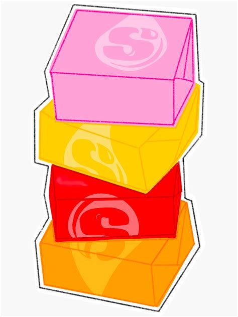 Candy Starburst Sticker For Sale By Britwest Redbubble