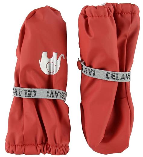 Celavi Mittens W Fleece Pu Baked Apple Reliable