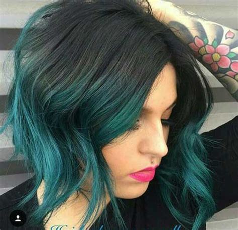 In addition, given the go ahead, tinker around with different cuts, colours and accessories and create your unique. Unique Hair Colors on Short Haircuts | Short Hairstyles 2018 - 2019 | Most Popular Short ...