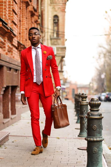 Most Guys Look Crazy In A Red Suit But I Like This One